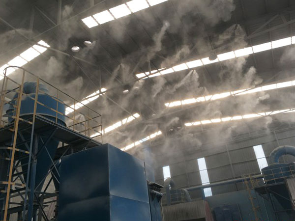 喷雾除尘