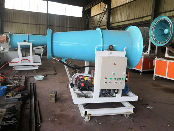 除尘雾炮机使用高压泵的特点