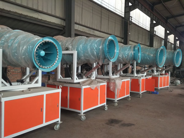 环保除尘雾炮机的搬运与安装办法